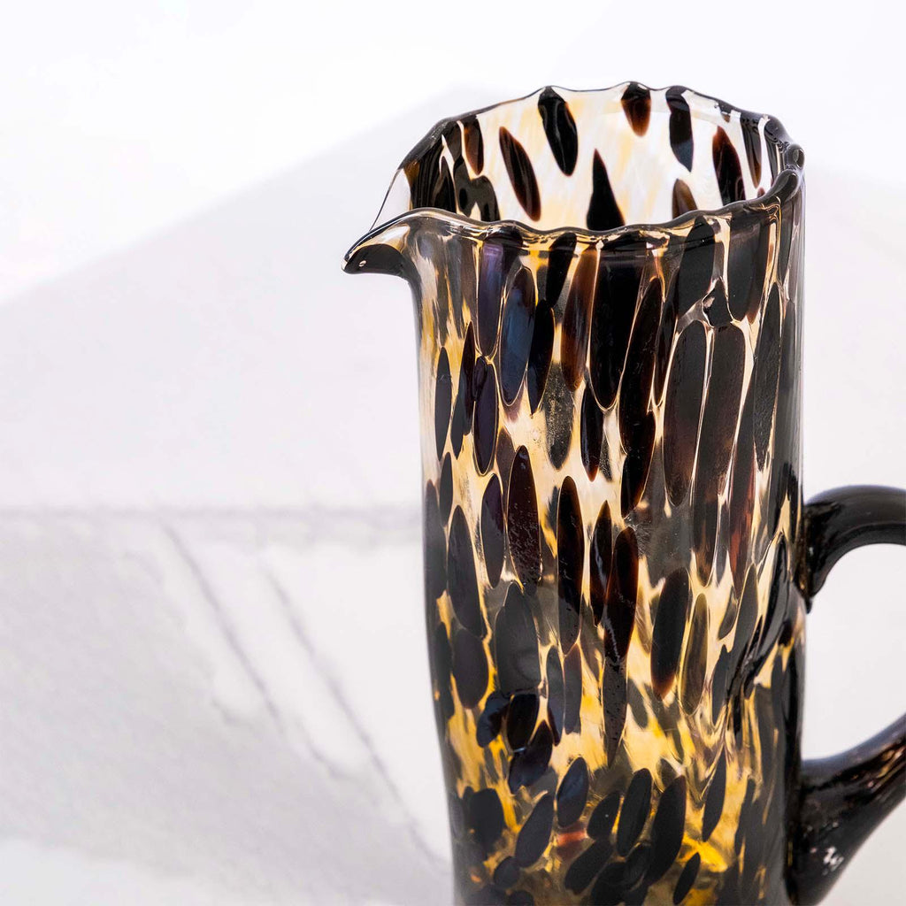 Murano Glass Carafe | Certified Murano Glass | Made in Italy | Decorative Pitcher | Collection Animalier B1