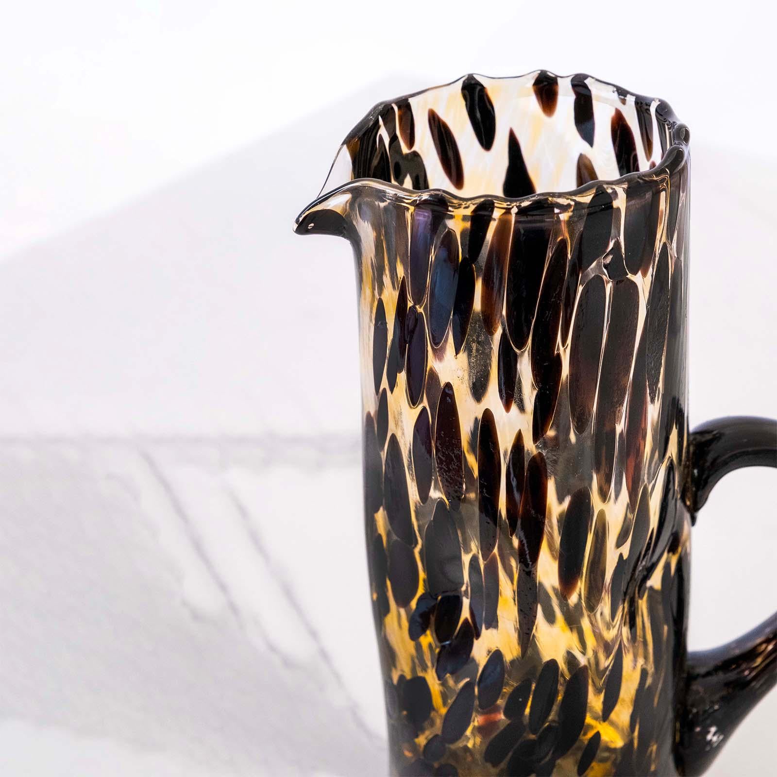Murano Glass Carafe | Certified Murano Glass | Made in Italy | Decorative Pitcher | Collection Animalier B1