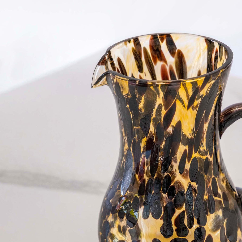 Murano Glass Carafe | Certified Murano Glass | Made in Italy | Decorative Pitcher | Collection Animalier