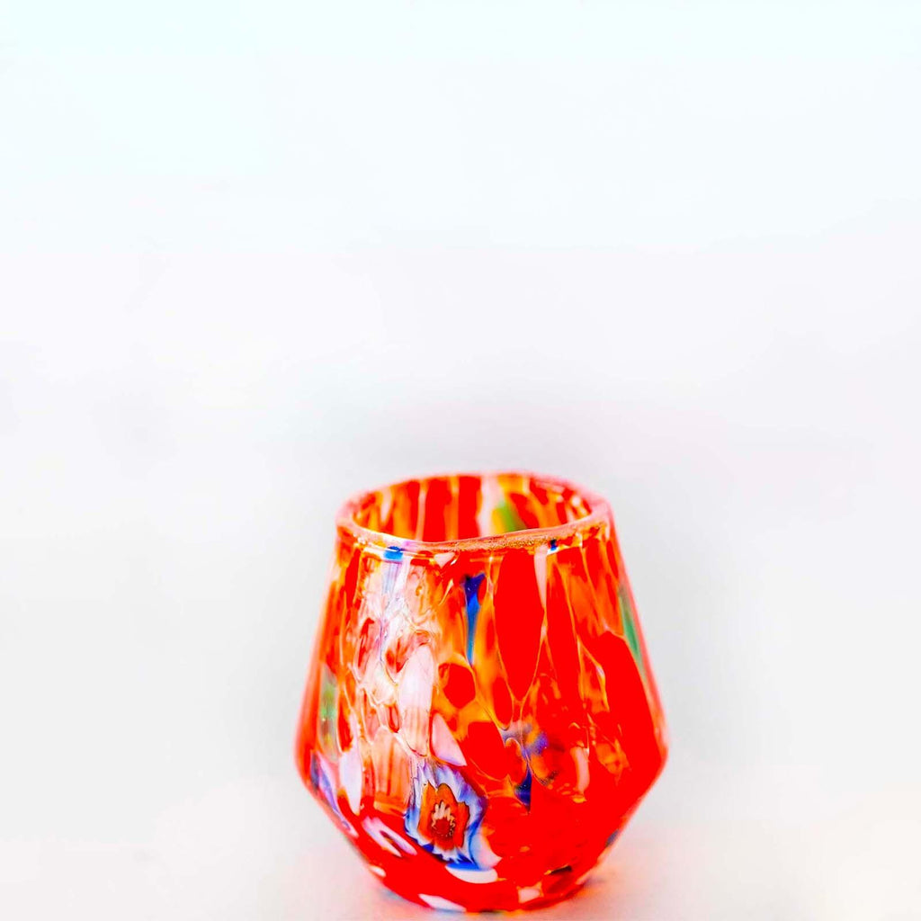 Murano Shot Glass | Certified Murano Glass | Made in Italy | Italian Liqueur Glass | Collection B8