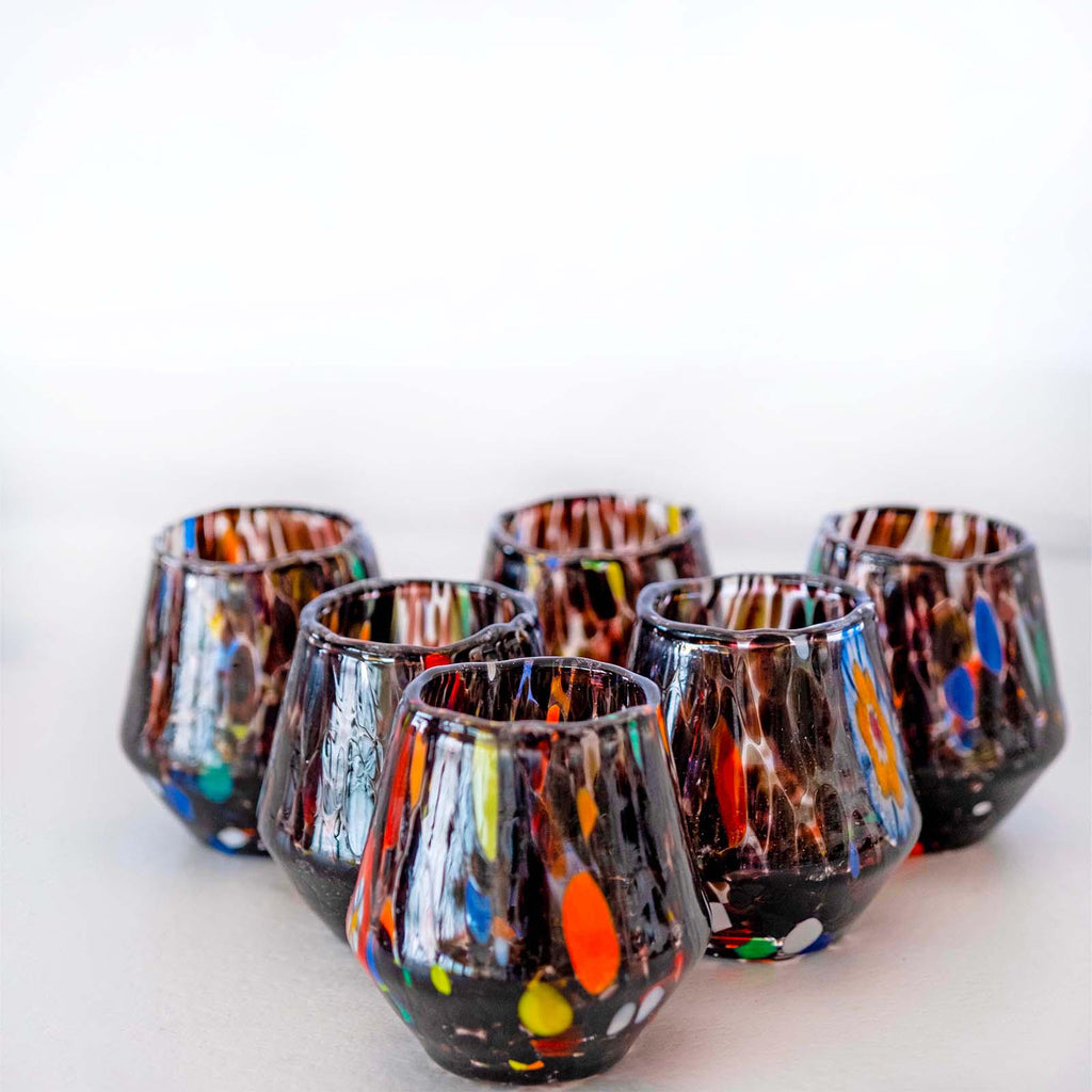 Murano Shot Glass | Certified Murano Glass | Made in Italy | Italian Liqueur Glass | Collection B8