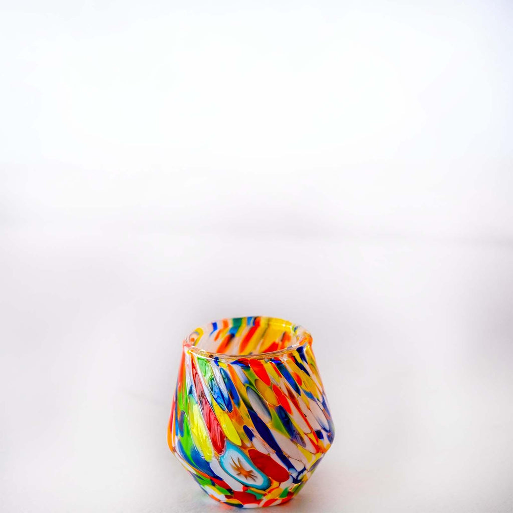 Murano Shot Glass | Certified Murano Glass | Made in Italy | Italian Liqueur Glass | Collection B8