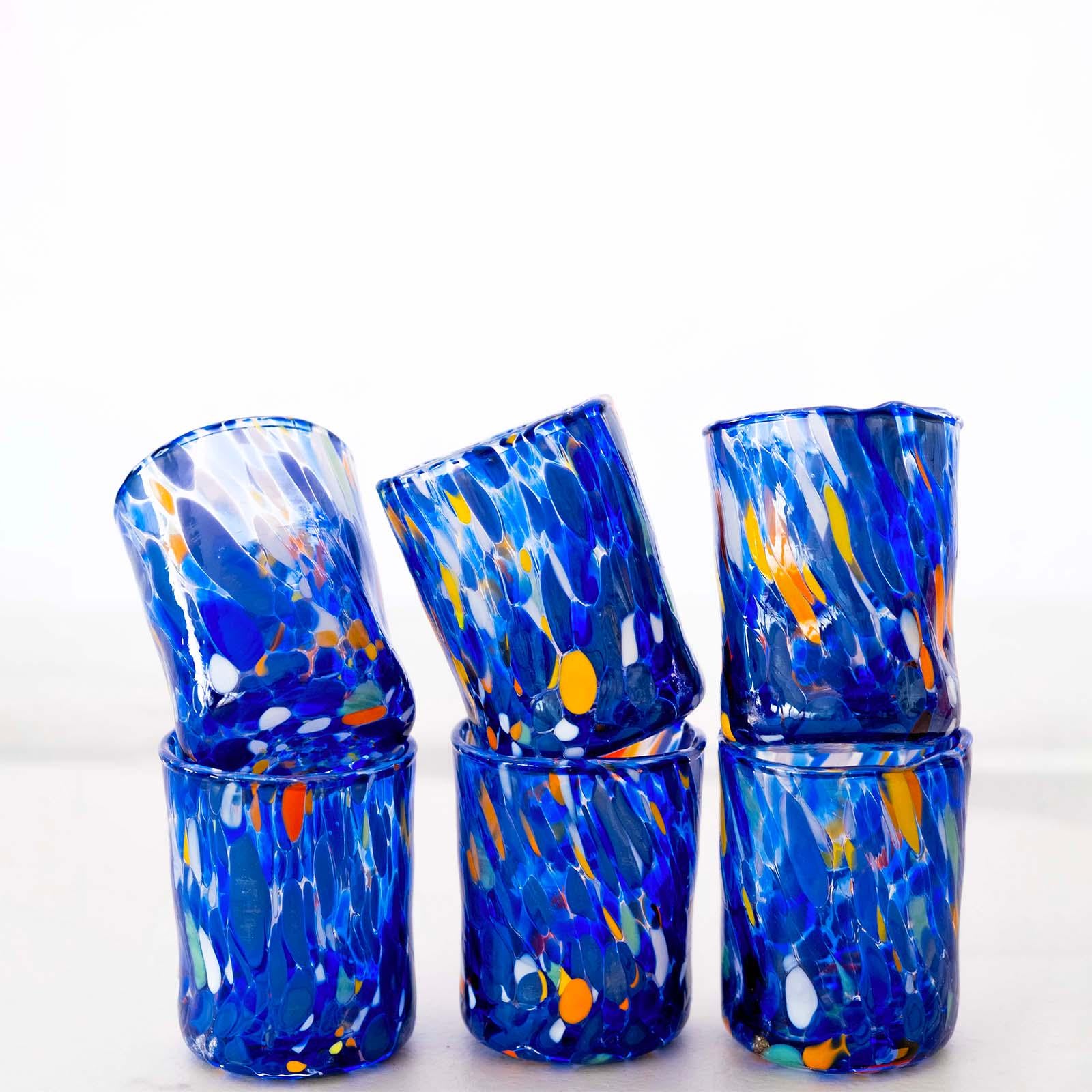 Murano Shot Glass | Certified Murano Glass | Made in Italy | Italian Liqueur Glass | Collection Eleganza