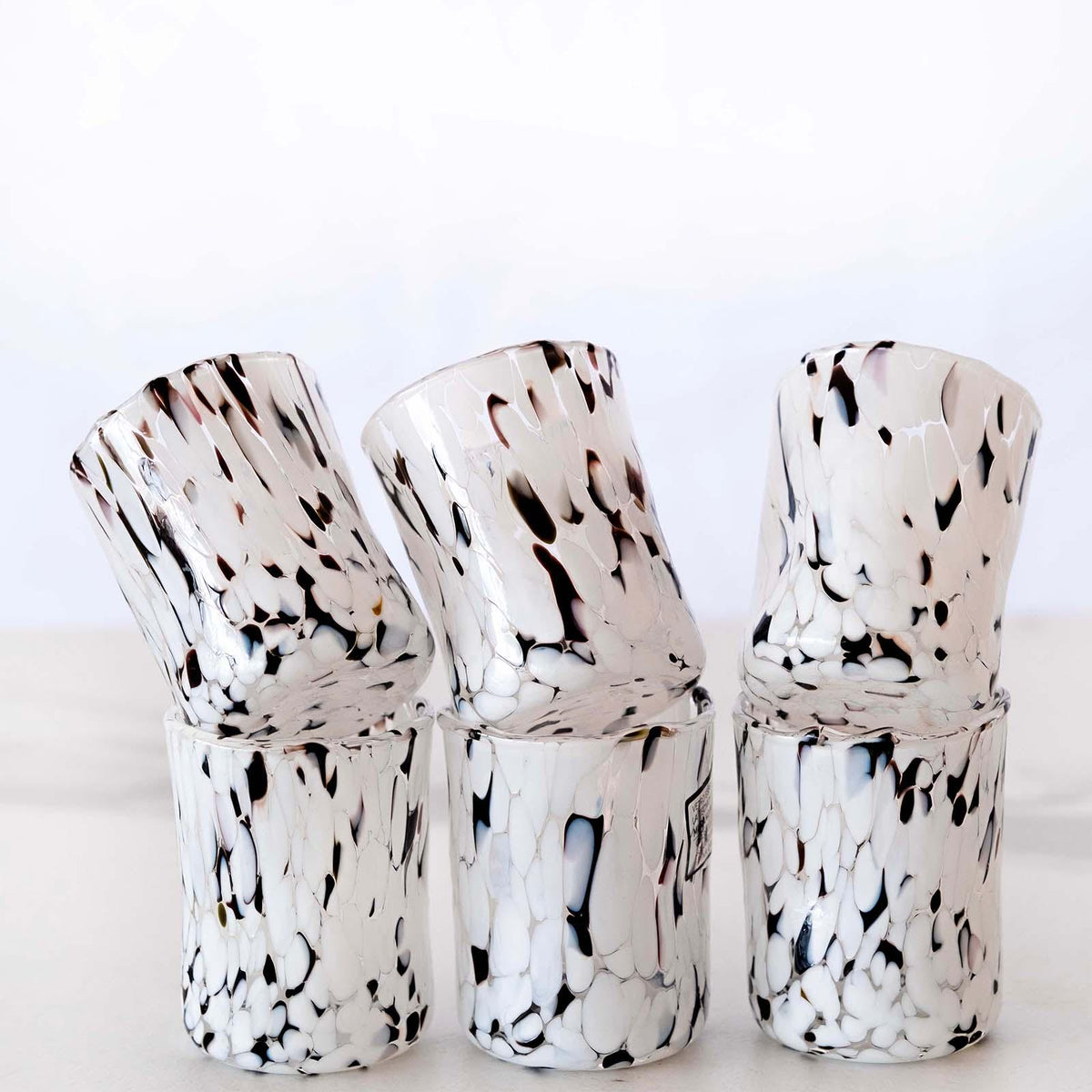 Murano Shot Glass | Certified Murano Glass | Made in Italy | Italian Liqueur Glass | Collection Eleganza