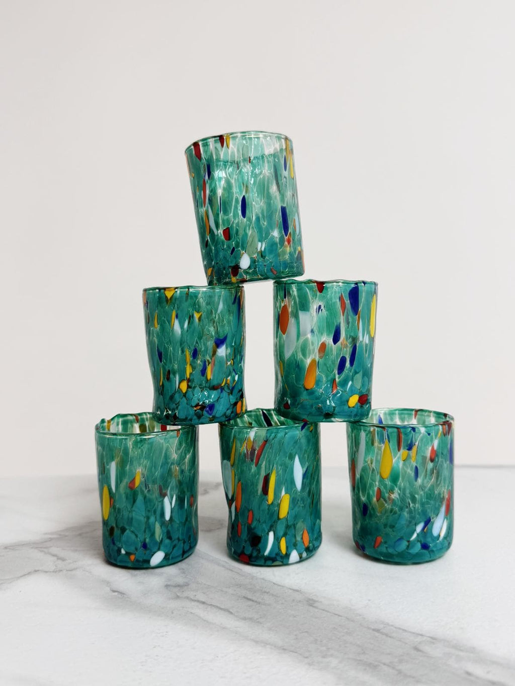 Murano Shot Glass | Certified Murano Glass | Made in Italy | Italian Liqueur Glass | Collection Eleganza