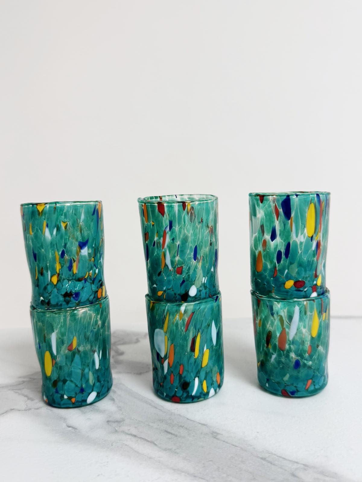 Murano Shot Glass | Certified Murano Glass | Made in Italy | Italian Liqueur Glass | Collection Eleganza