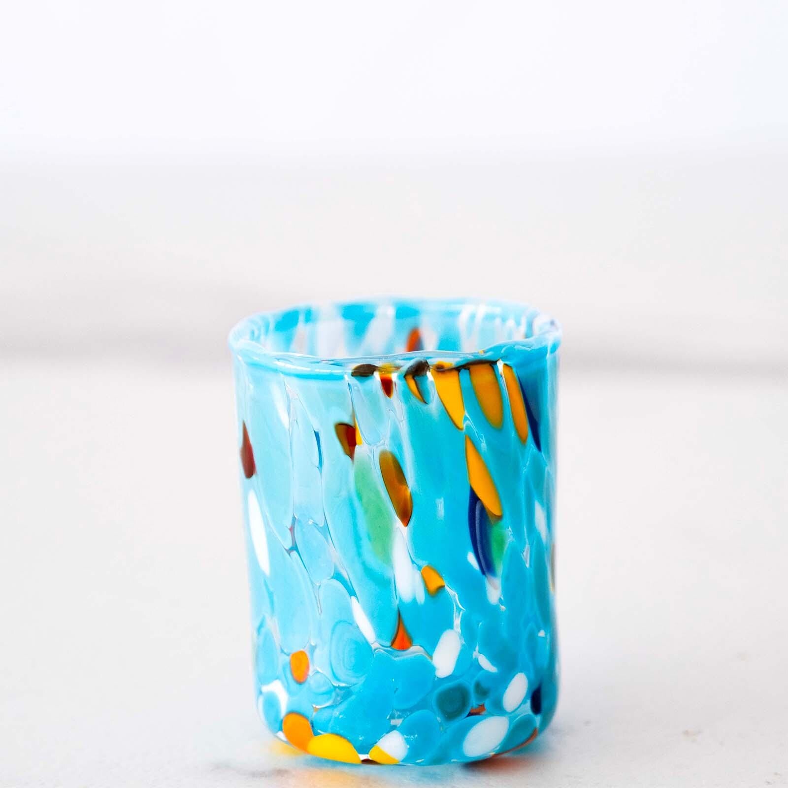 Murano Shot Glass | Certified Murano Glass | Made in Italy | Italian Liqueur Glass | Collection Eleganza