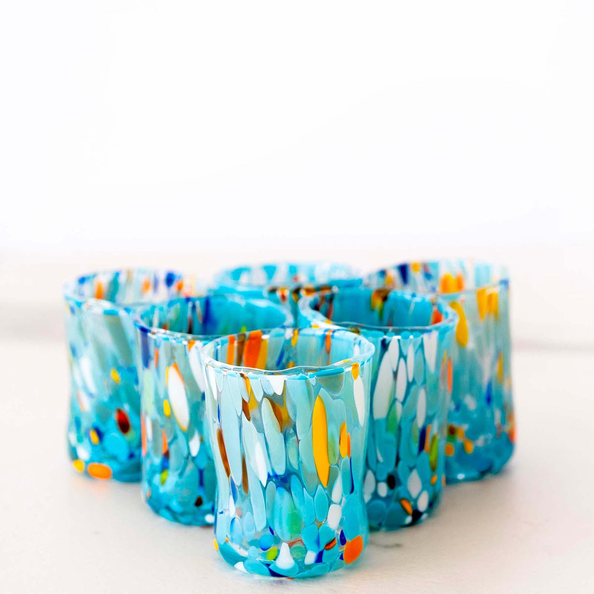 Murano Shot Glass | Certified Murano Glass | Made in Italy | Italian Liqueur Glass | Collection Eleganza
