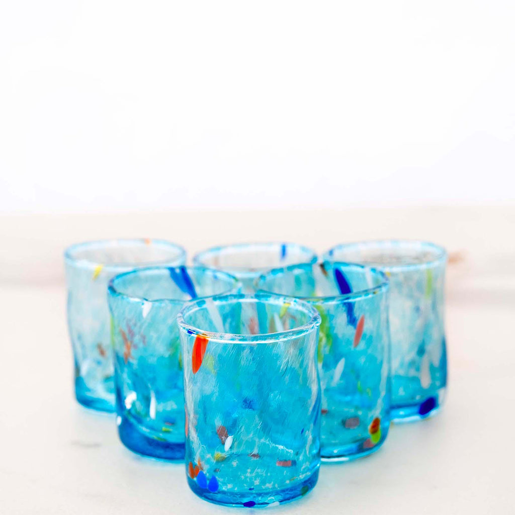 Murano Shot Glass | Certified Murano Glass | Made in Italy | Italian Liqueur Glass | Collection Eleganza