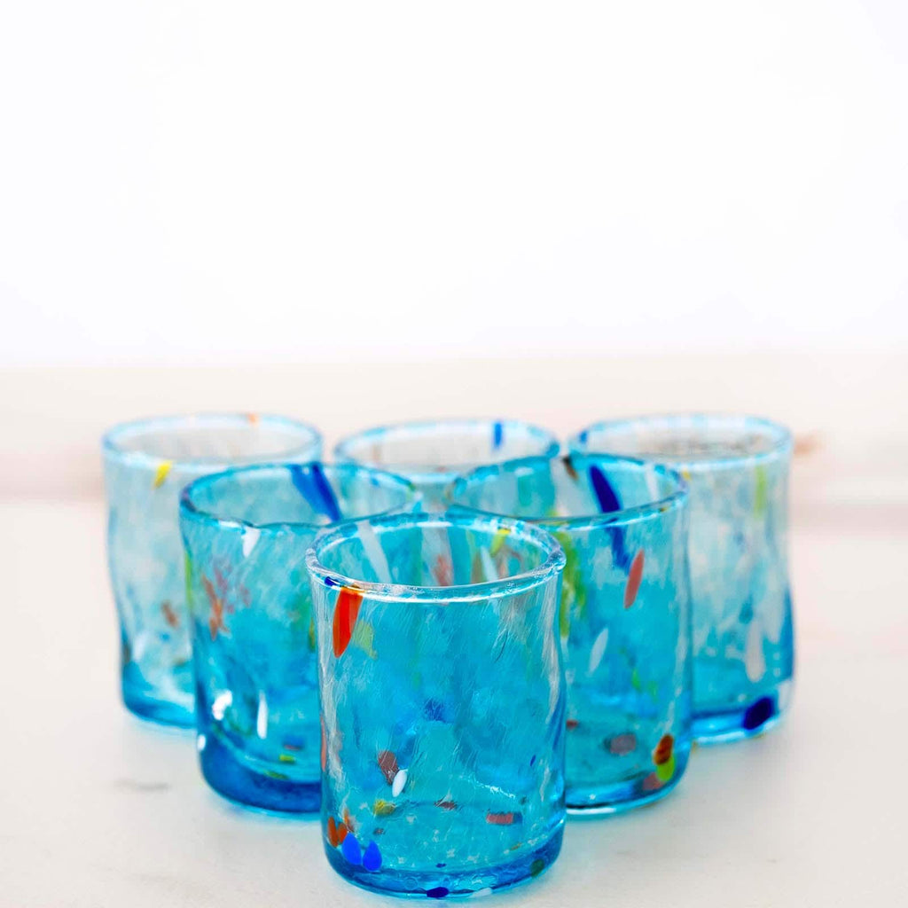 Murano Shot Glass | Certified Murano Glass | Made in Italy | Italian Liqueur Glass | Collection Eleganza