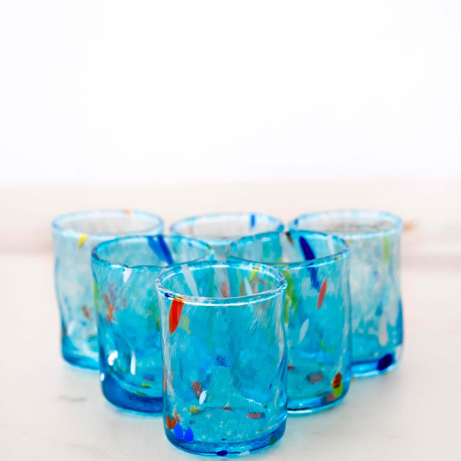 Murano Shot Glass | Certified Murano Glass | Made in Italy | Italian Liqueur Glass | Collection Eleganza