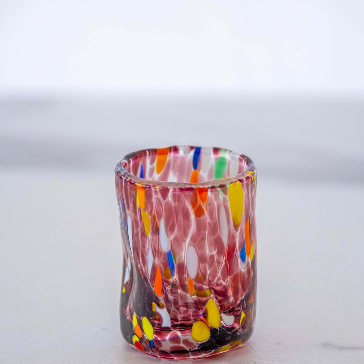 Murano Shot Glass | Certified Murano Glass | Made in Italy | Italian Liqueur Glass | Collection Eleganza