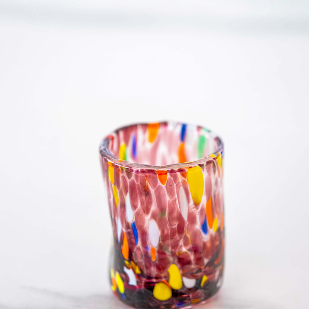 Murano Shot Glass | Certified Murano Glass | Made in Italy | Italian Liqueur Glass | Collection Eleganza