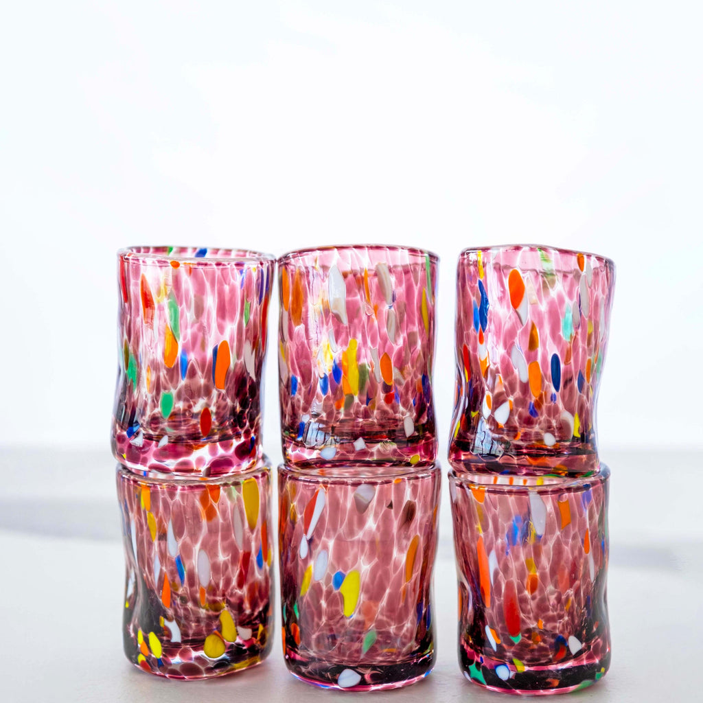 Murano Shot Glass | Certified Murano Glass | Made in Italy | Italian Liqueur Glass | Collection Eleganza