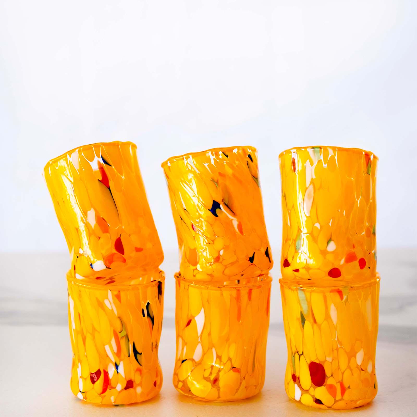 Murano Shot Glass | Certified Murano Glass | Made in Italy | Italian Liqueur Glass | Collection Eleganza