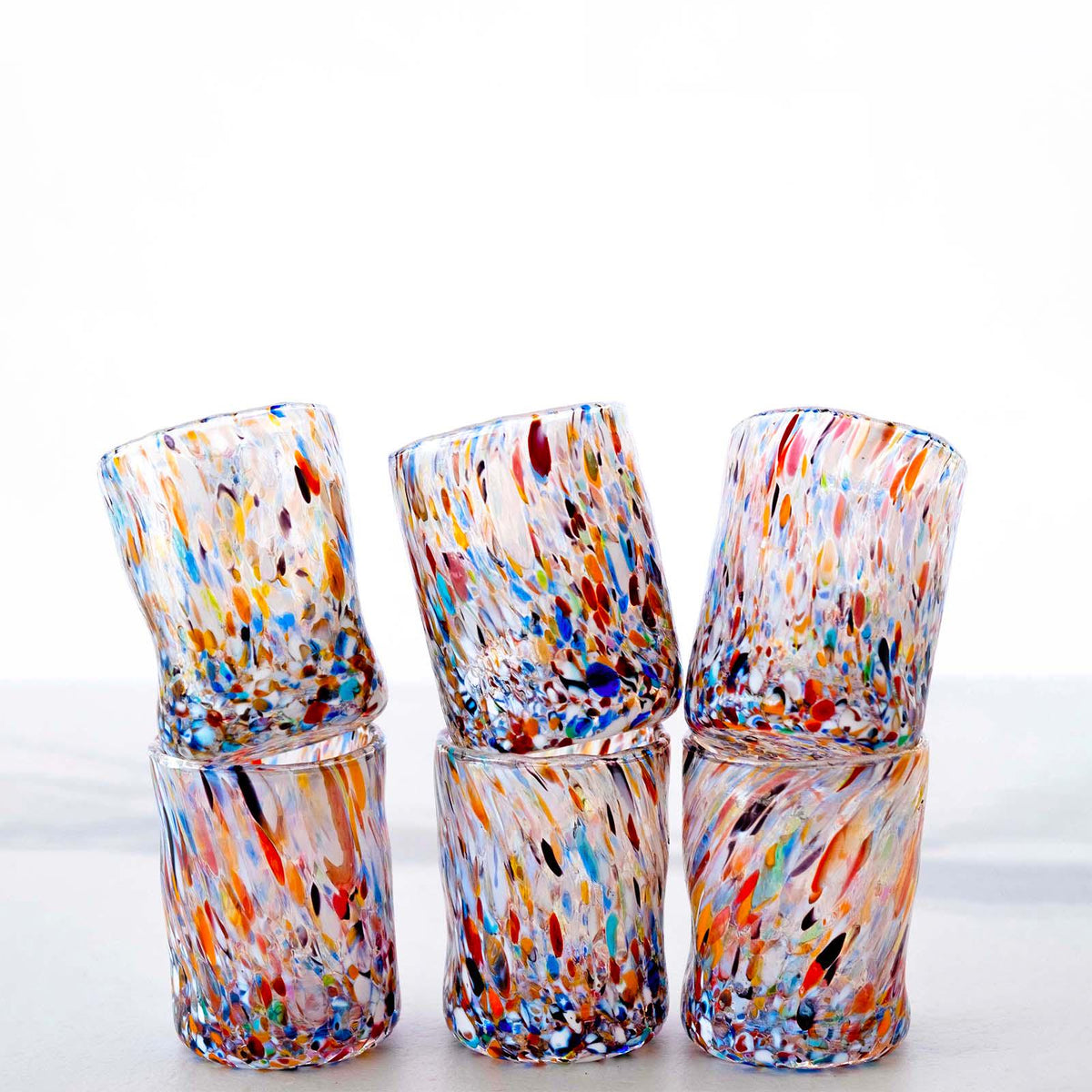 Murano Shot Glass | Certified Murano Glass | Made in Italy | Italian Liqueur Glass | Collection Eleganza