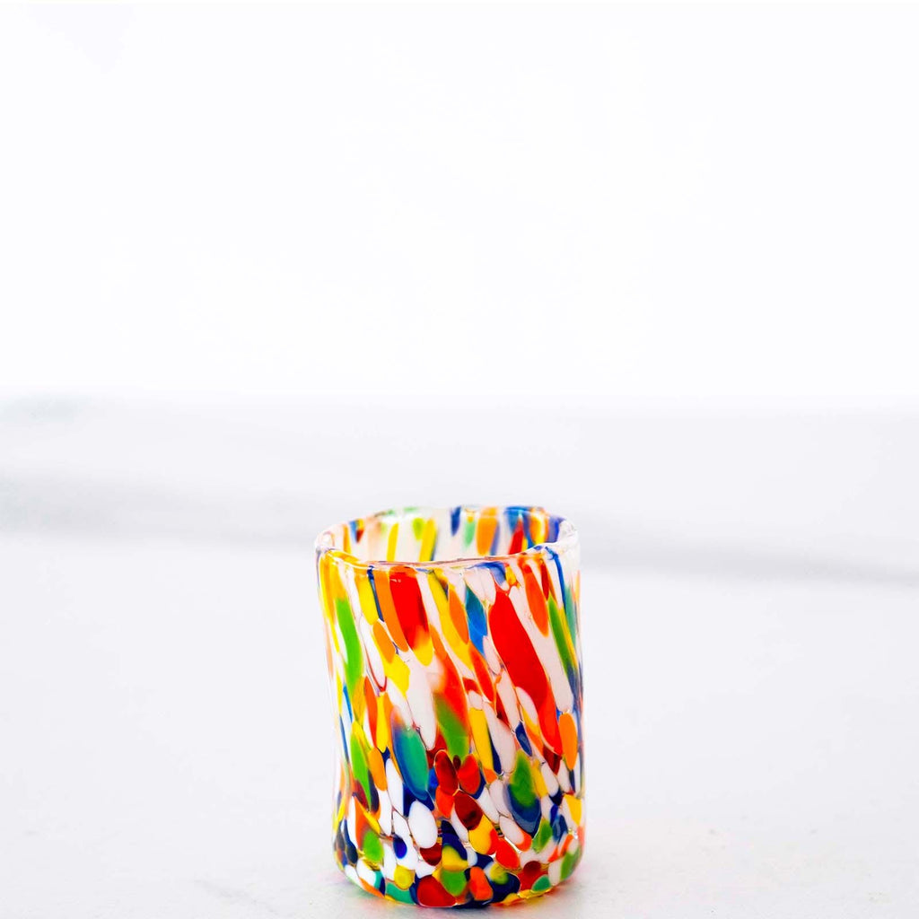 Murano Shot Glass | Certified Murano Glass | Made in Italy | Italian Liqueur Glass | Collection Eleganza