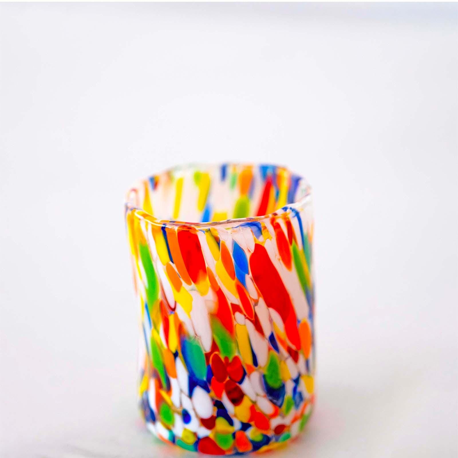 Murano Shot Glass | Certified Murano Glass | Made in Italy | Italian Liqueur Glass | Collection Eleganza
