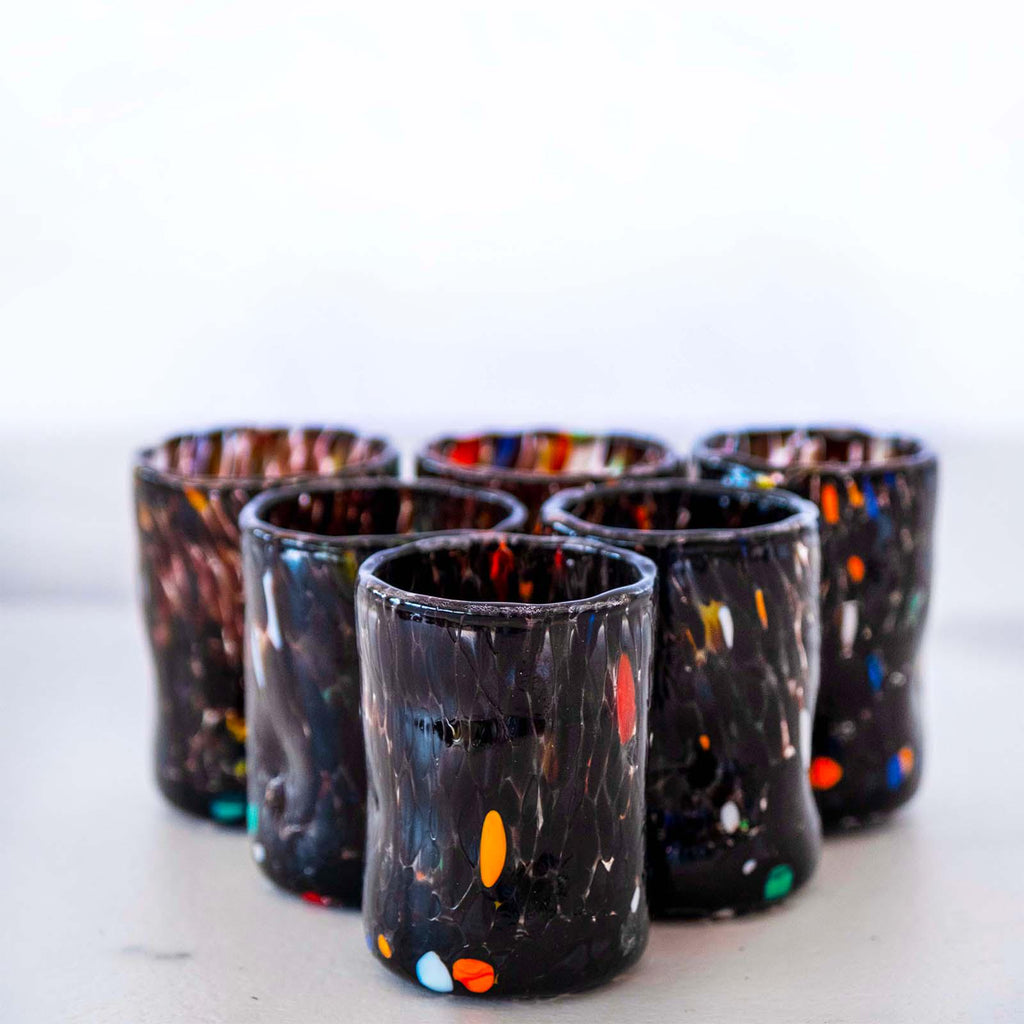 Murano Shot Glass | Certified Murano Glass | Made in Italy | Italian Liqueur Glass | Collection Eleganza