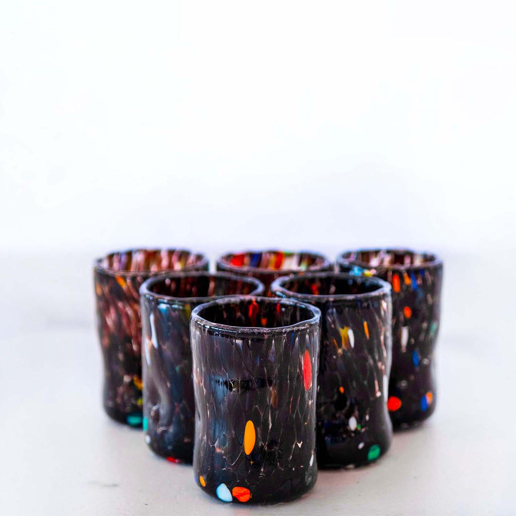 Murano Shot Glass | Certified Murano Glass | Made in Italy | Italian Liqueur Glass | Collection Eleganza