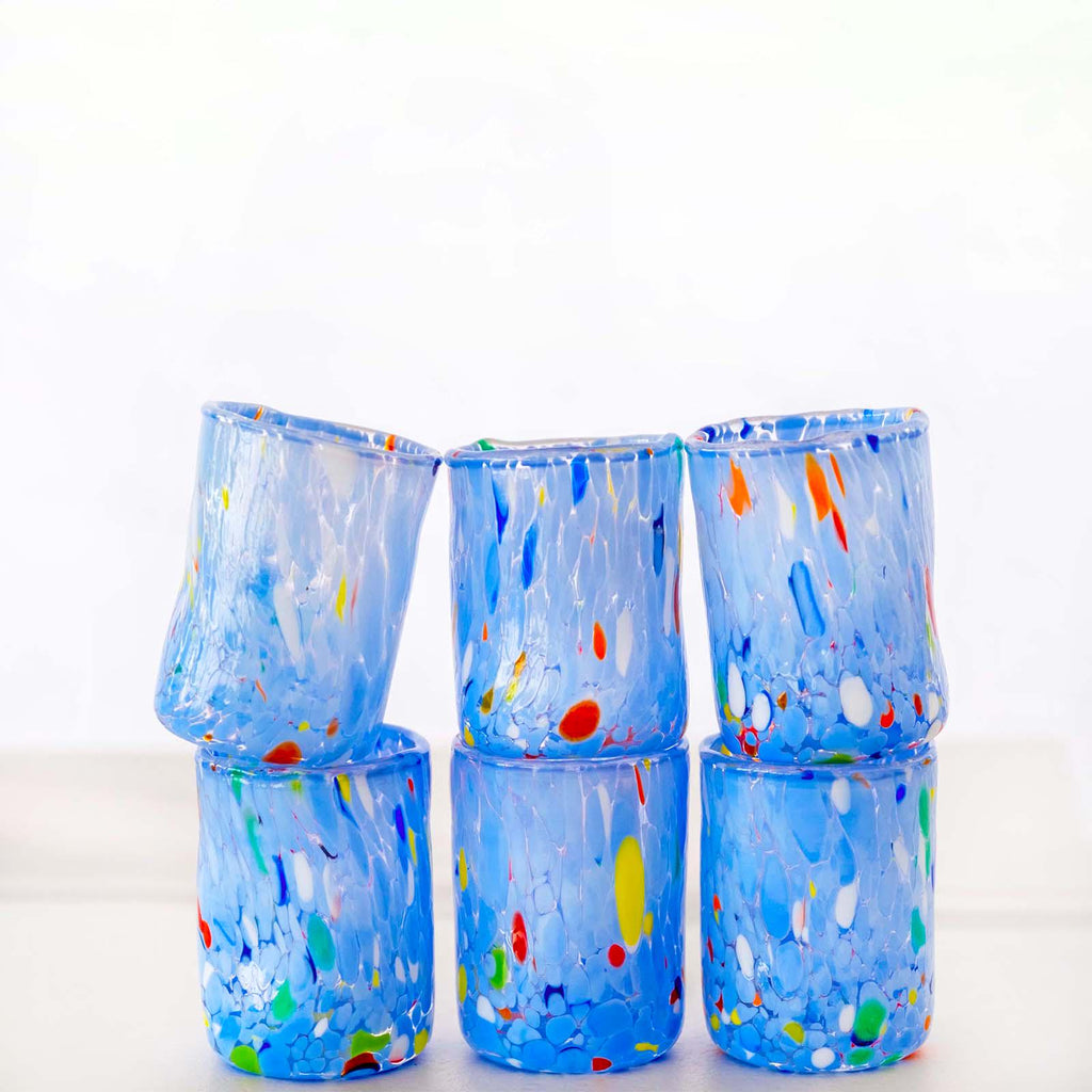 Murano Shot Glass | Certified Murano Glass | Made in Italy | Italian Liqueur Glass | Collection Eleganza