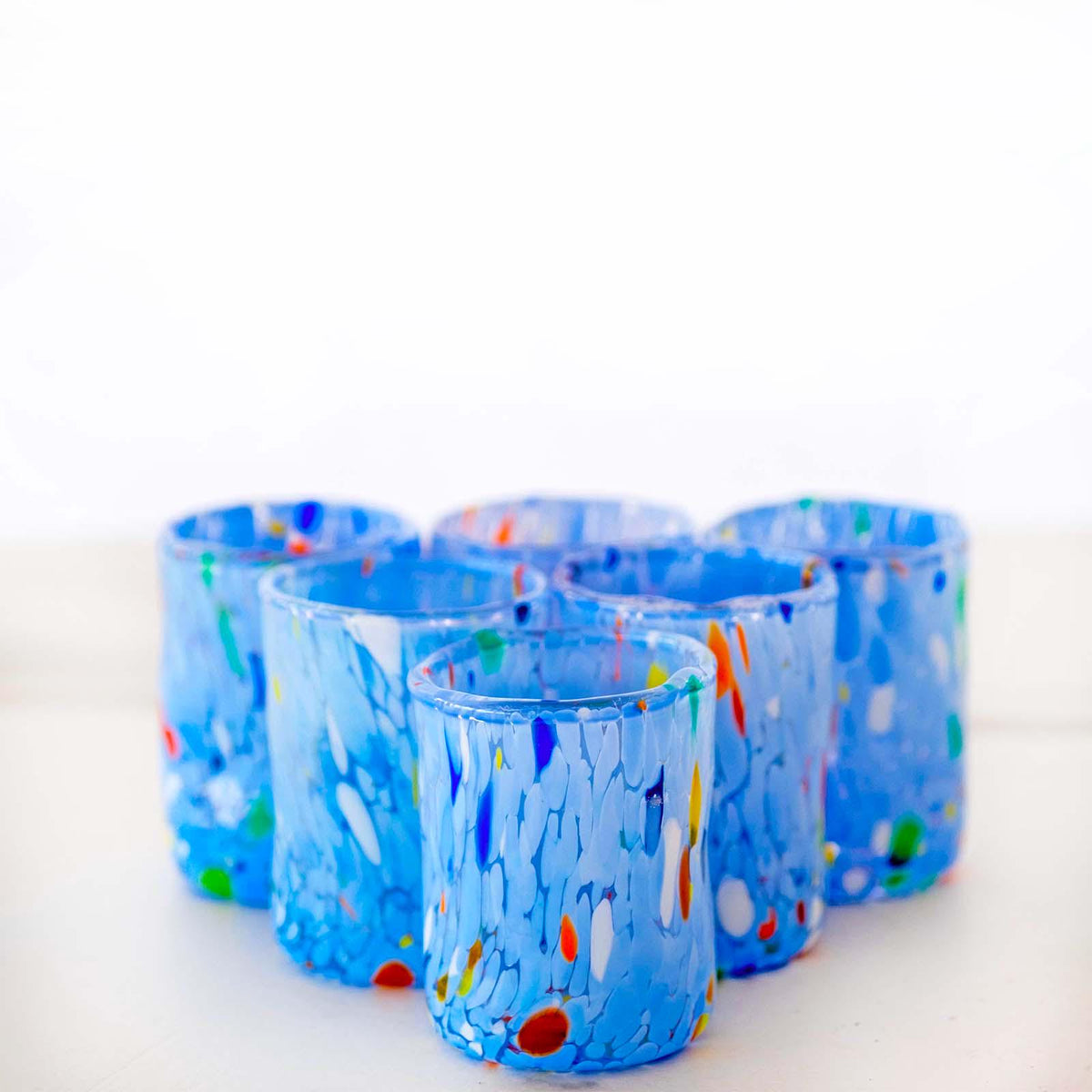Murano Shot Glass | Certified Murano Glass | Made in Italy | Italian Liqueur Glass | Collection Eleganza