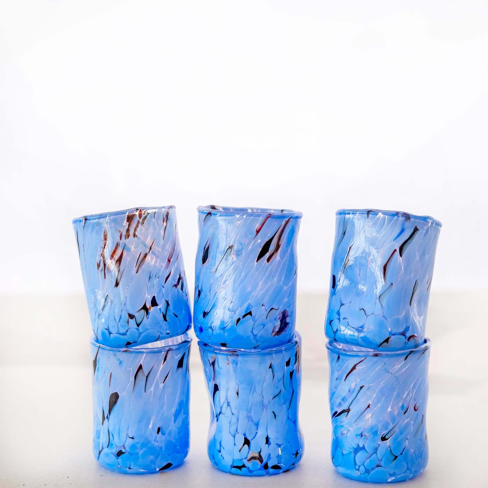 Murano Shot Glass | Certified Murano Glass | Made in Italy | Italian Liqueur Glass | Collection Eleganza