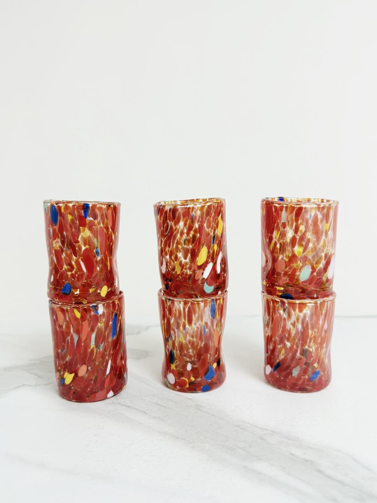 Murano Shot Glass | Certified Murano Glass | Made in Italy | Italian Liqueur Glass | Collection Eleganza