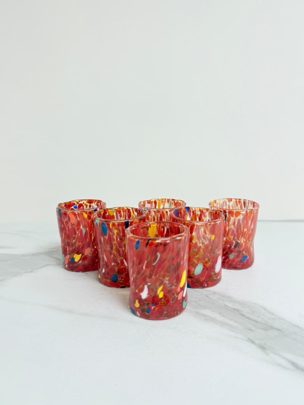 Murano Shot Glass | Certified Murano Glass | Made in Italy | Italian Liqueur Glass | Collection Eleganza