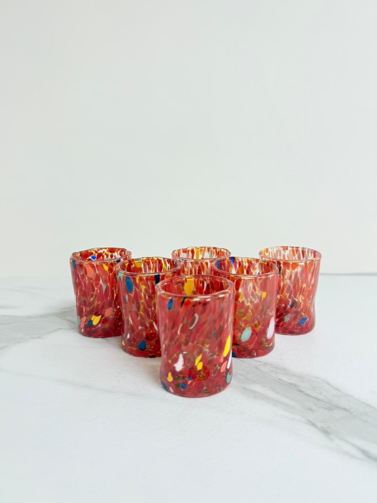 Murano Shot Glass | Certified Murano Glass | Made in Italy | Italian Liqueur Glass | Collection Eleganza