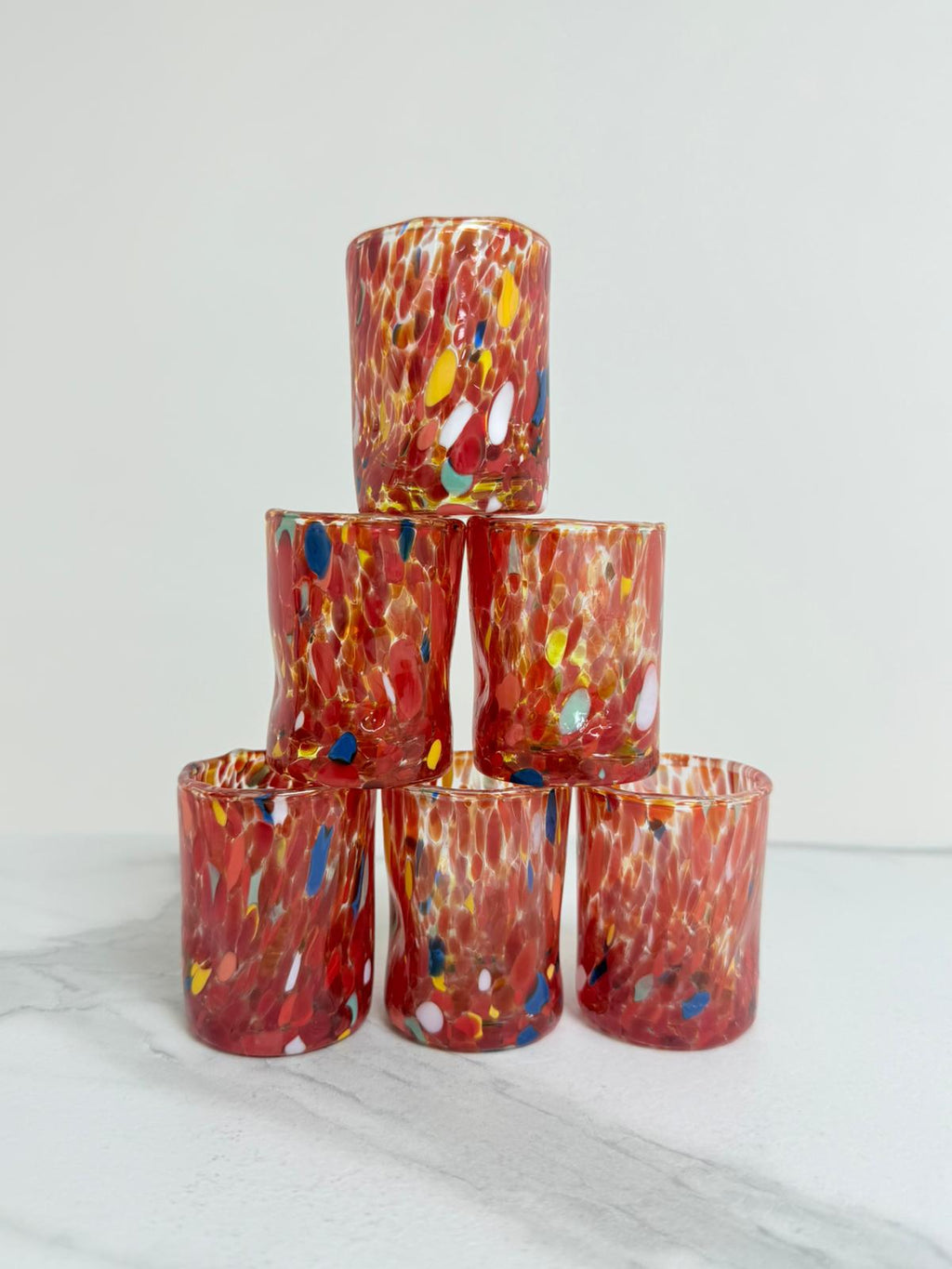 Murano Shot Glass | Certified Murano Glass | Made in Italy | Italian Liqueur Glass | Collection Eleganza