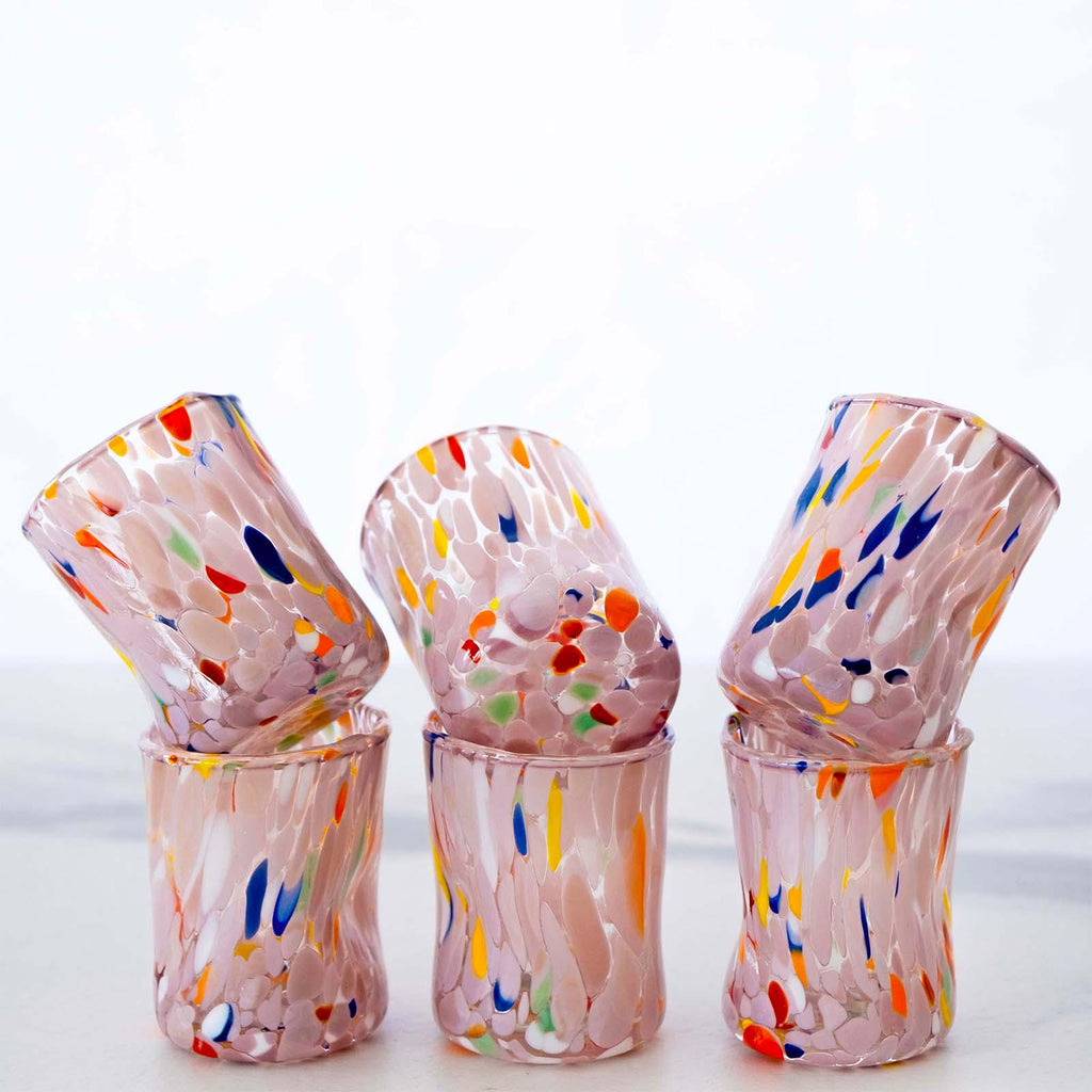 Murano Shot Glass | Certified Murano Glass | Made in Italy | Italian Liqueur Glass | Collection Eleganza
