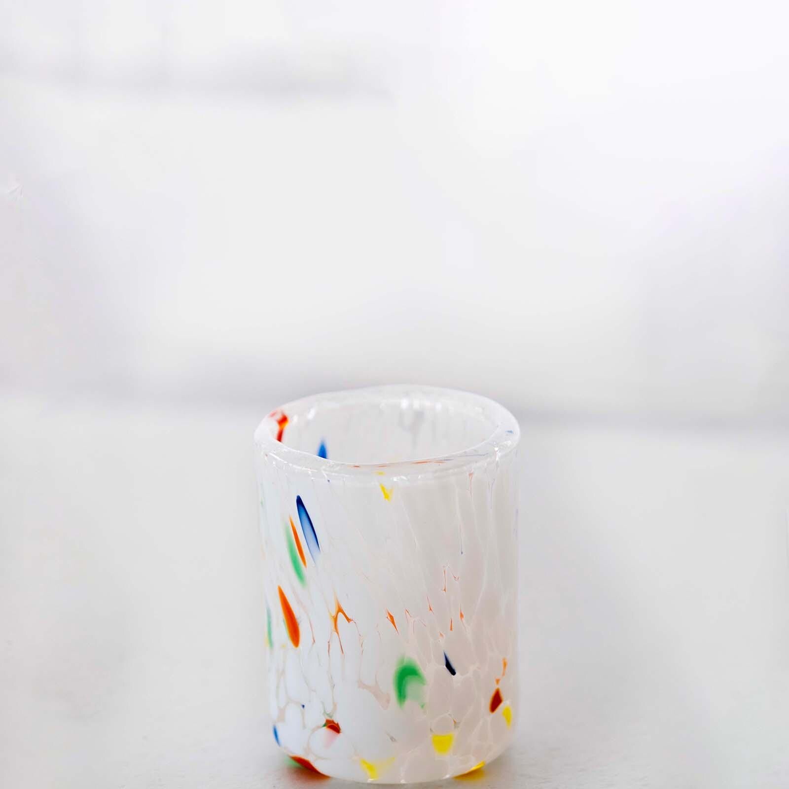 Murano Shot Glass | Certified Murano Glass | Made in Italy | Italian Liqueur Glass | Collection Eleganza