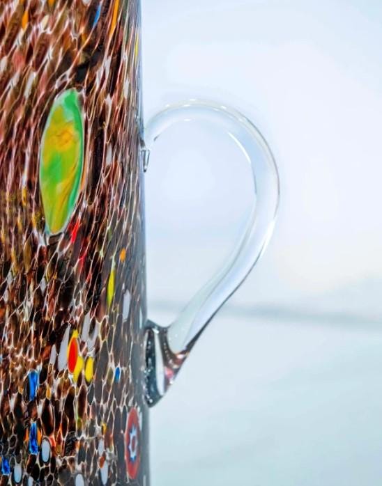 MurArt Brocca in vetro di Murano Collezione Tower B1 da 1000 ml