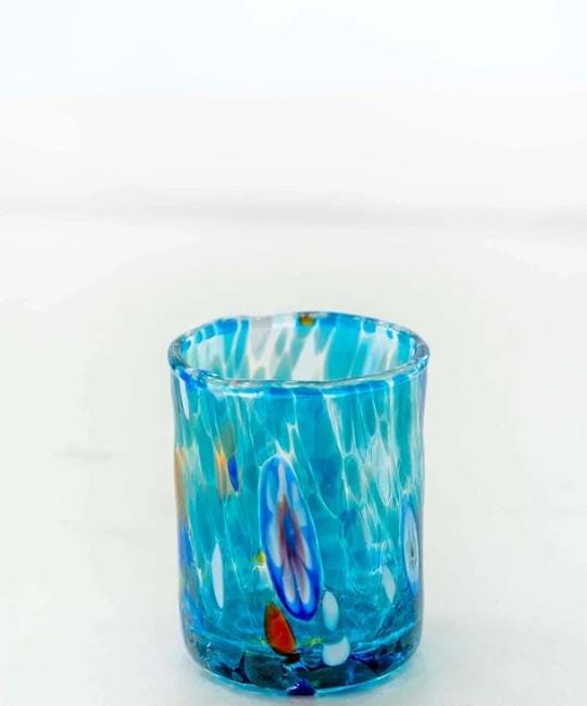 MurArt Bicchieri da Liquore di Murano Collezione Tower B1 Set da 6 bicchieri da 30ml