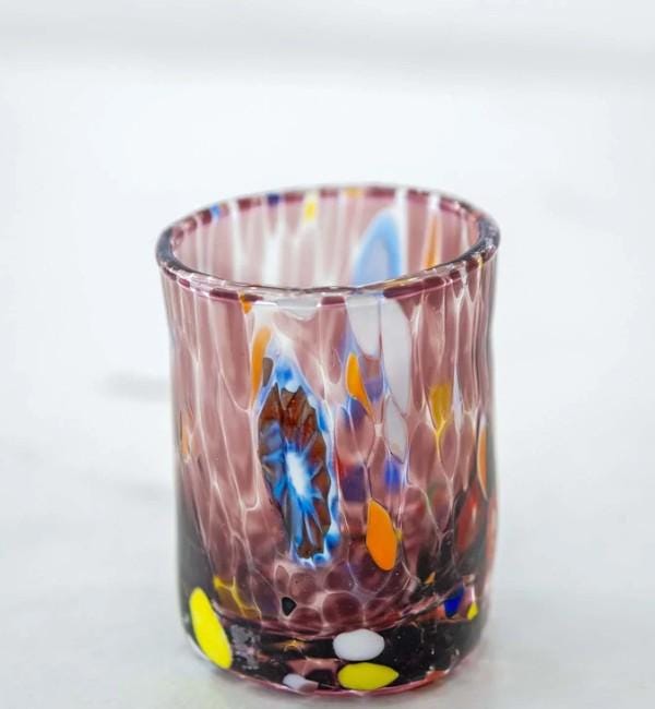 MurArt Bicchieri da Liquore di Murano Collezione Tower B1 Set da 6 bicchieri da 30ml