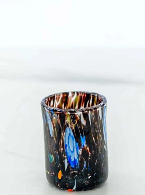 MurArt Bicchieri da Liquore di Murano Collezione Tower B1 Set da 6 bicchieri da 30ml