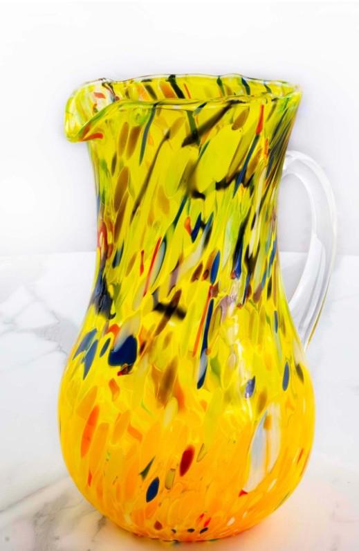 MurArt Brocca in Vetro di Murano Collezione Decoro MG B12 ml 1000 Altezza 20 cm
