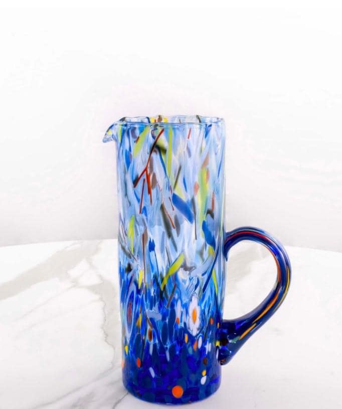 MurArt Brocca in Vetro di Murano Collezione Decoro MG B1 da 1000 ml h 22CM