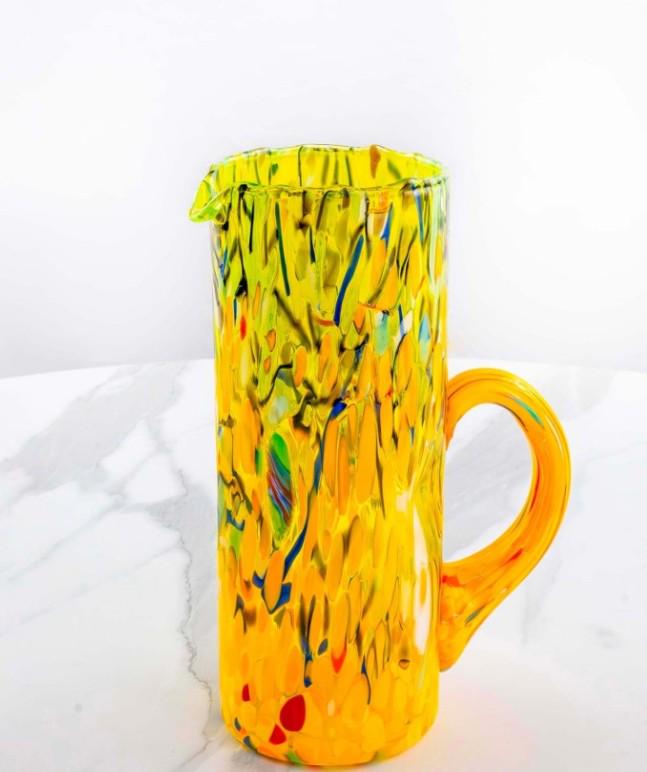 MurArt Brocca in Vetro di Murano Collezione Decoro MG B1 da 1000 ml h 22CM