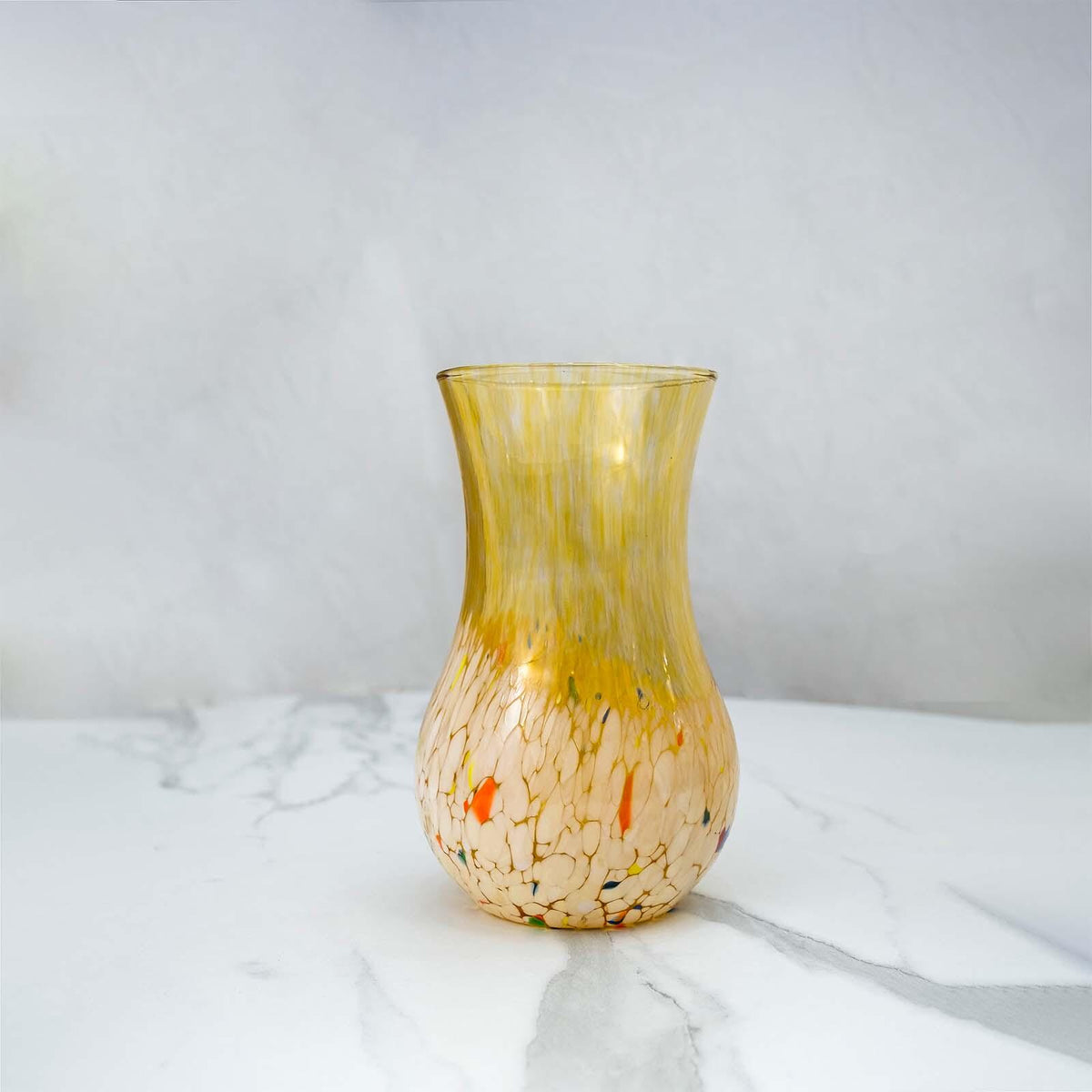 MurArt Vaso in Vetro di Murano Collezione Elegance Altezza 20 cm