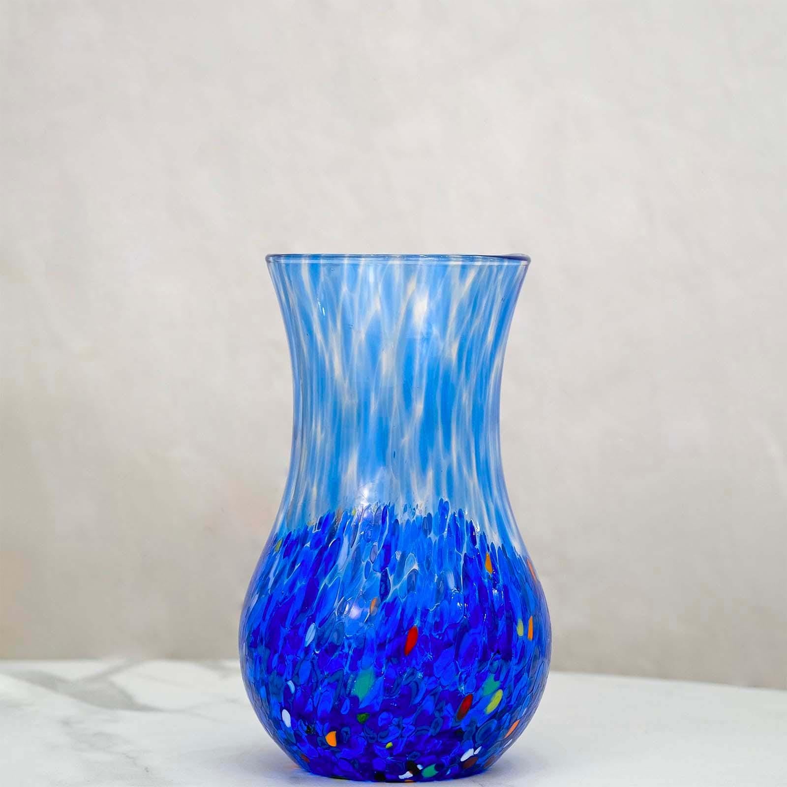 MurArt Vaso in Vetro di Murano Collezione Elegance Altezza 20 cm