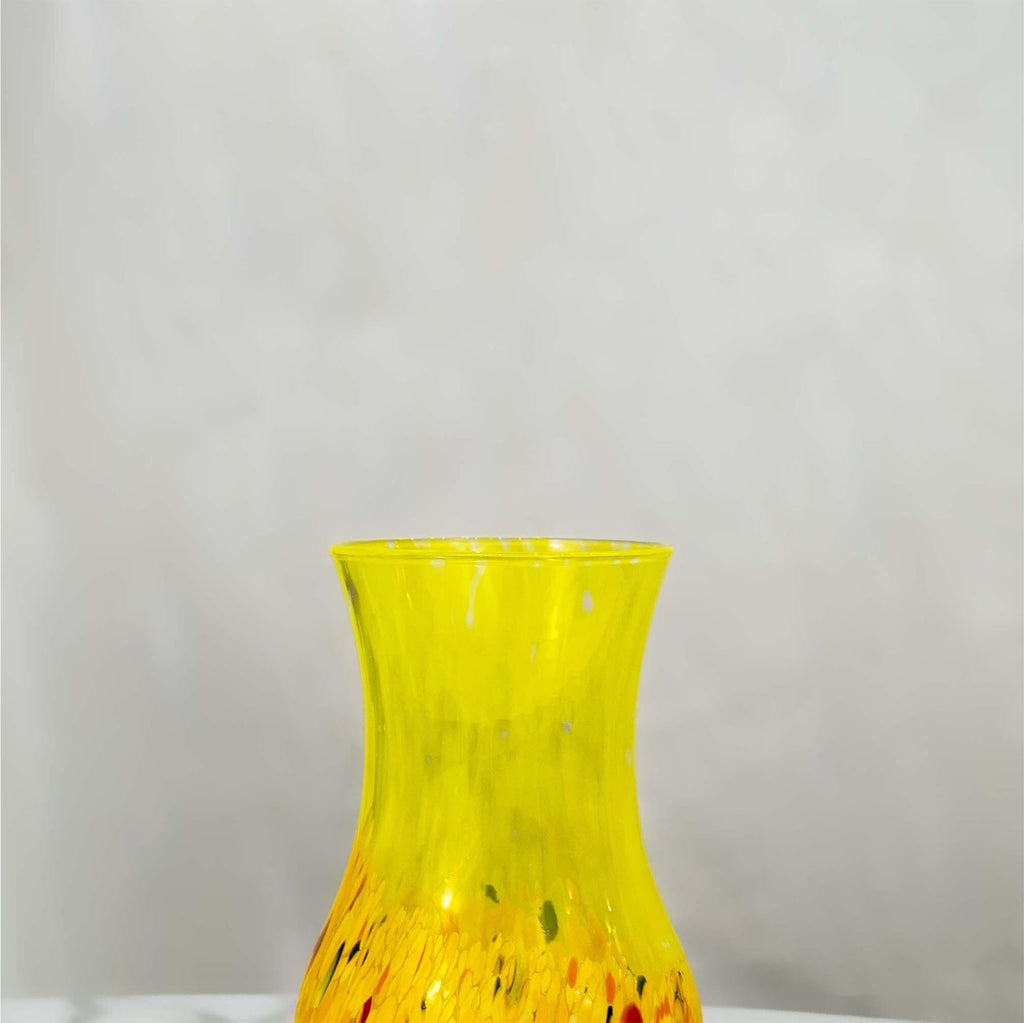 MurArt Vaso in Vetro di Murano Collezione Elegance Altezza 20 cm
