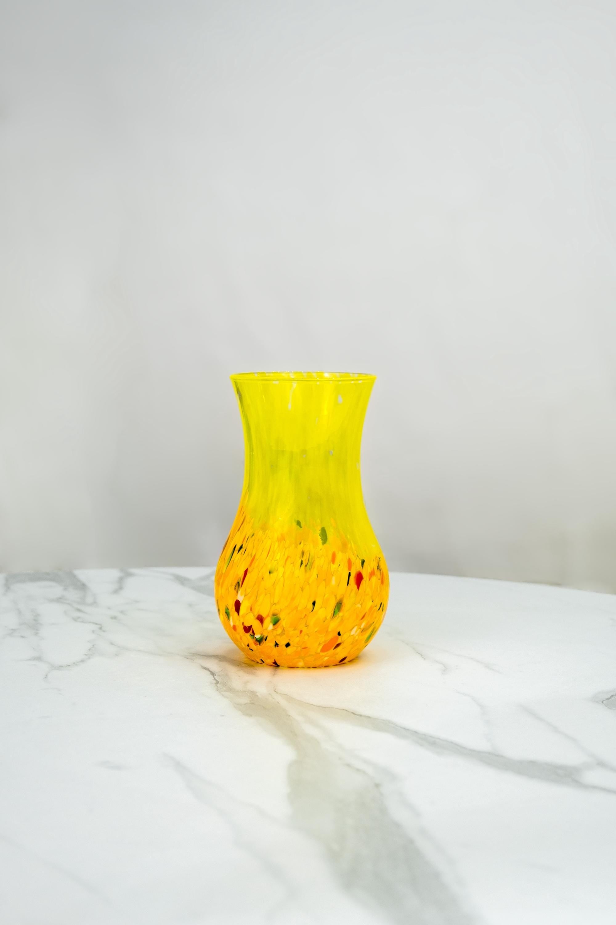 MurArt Vaso in Vetro di Murano Collezione Elegance Altezza 20 cm