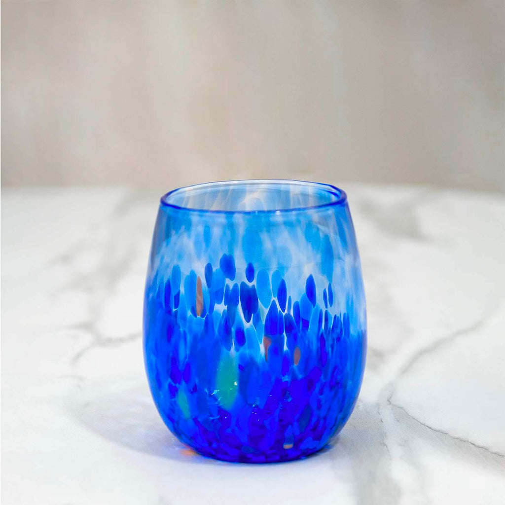 MurArt Bicchieri in vetro di Murano Collezione Elegance Set da 6 bicchieri da 400ml