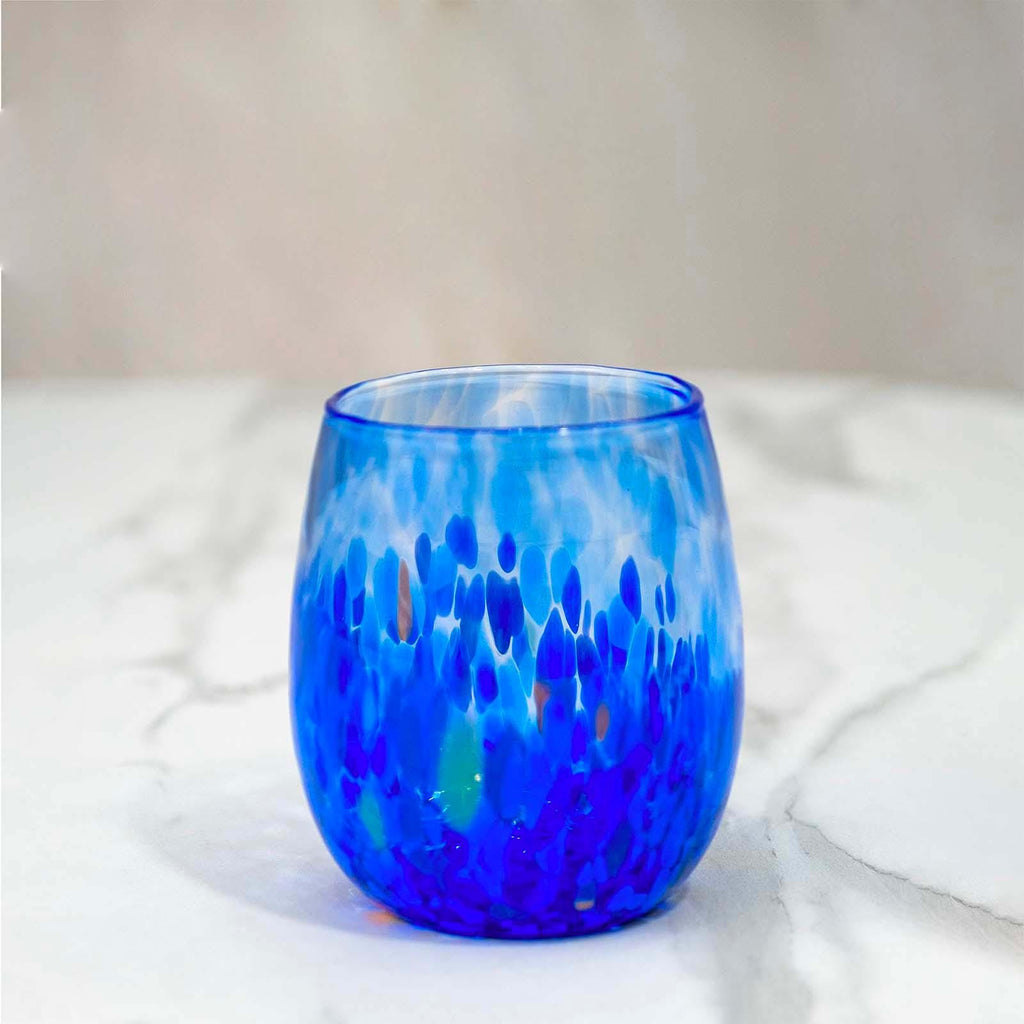 MurArt Bicchieri in vetro di Murano Collezione Elegance Set da 6 bicchieri da 400ml
