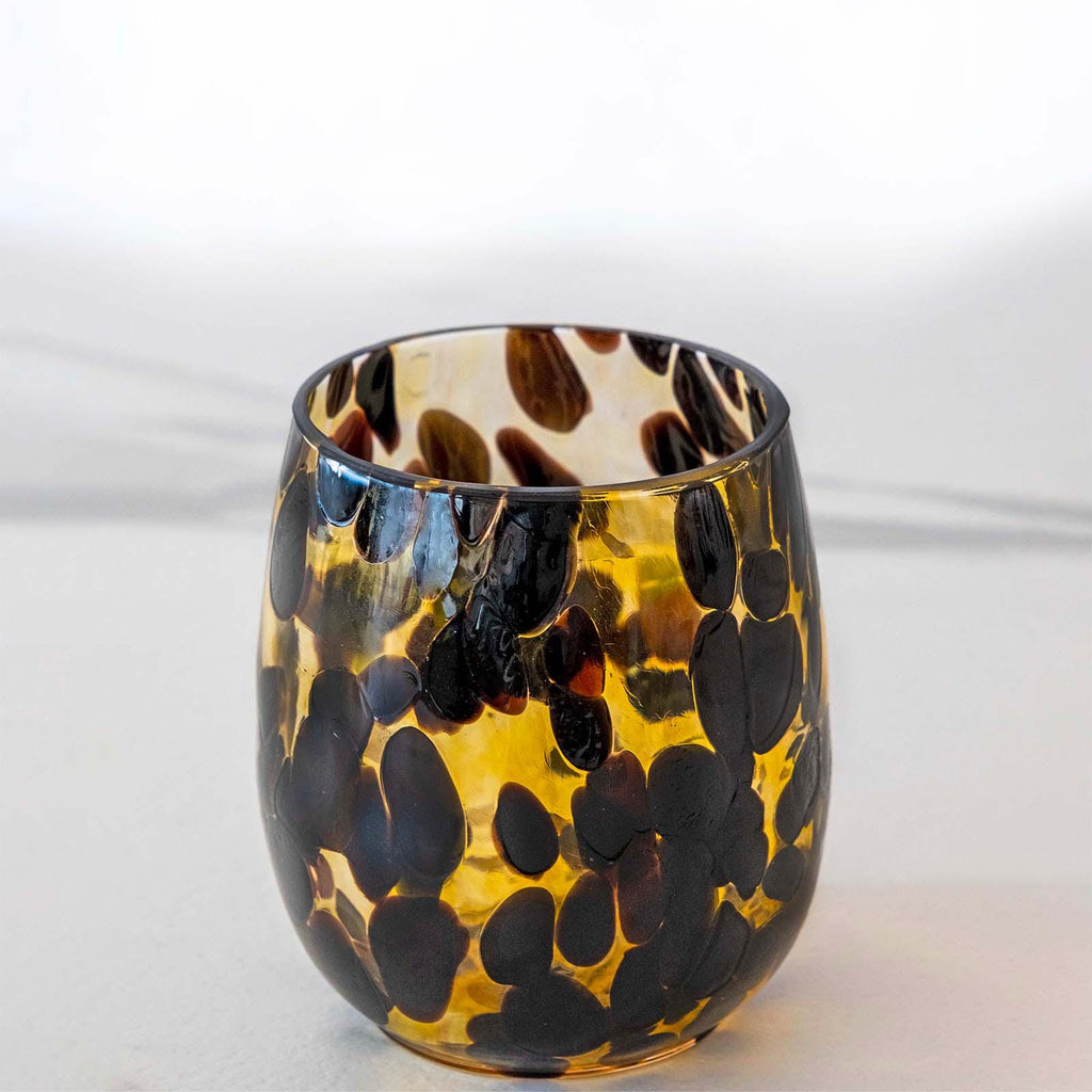 Murano Drinking Glass | Certified Murano Glass | Made in Italy | Water Glass | Collection Animalier B12