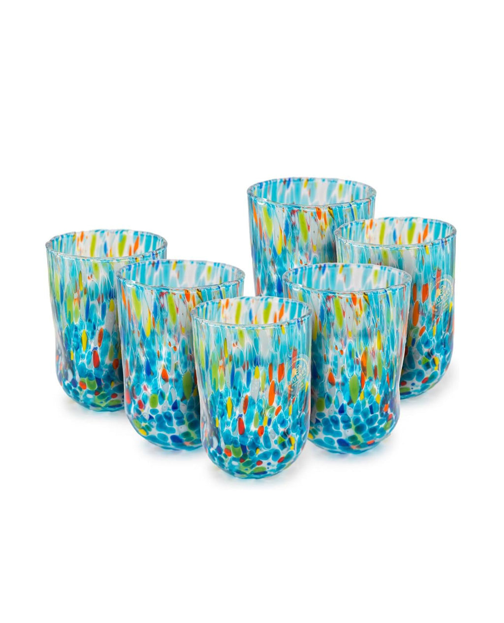 Murano Drinking Glass | Certified Murano Glass | Made in Italy | Water Glass | Collection Eleganza