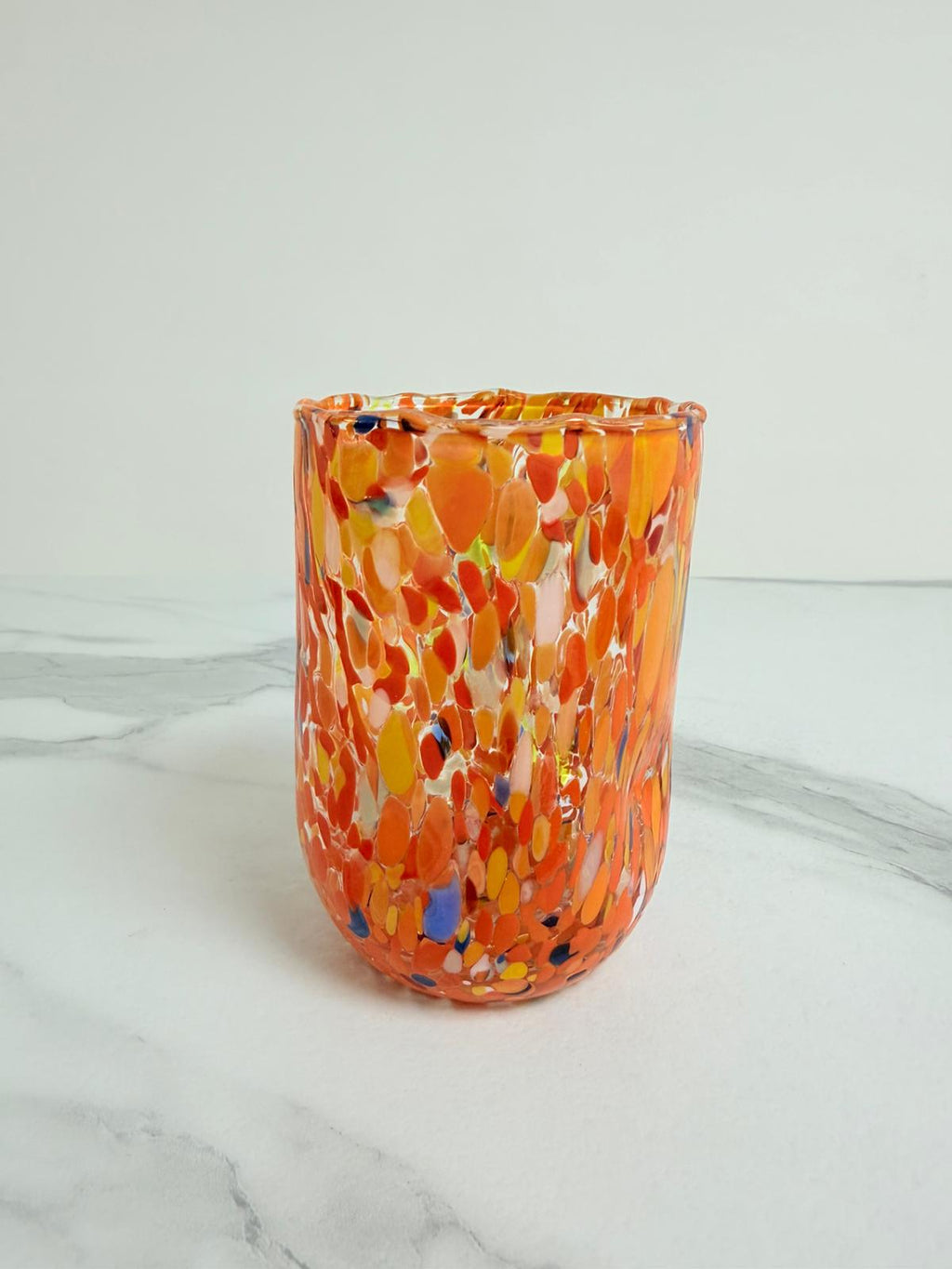 Murano Drinking Glass | Certified Murano Glass | Made in Italy | Water Glass | Collection Eleganza