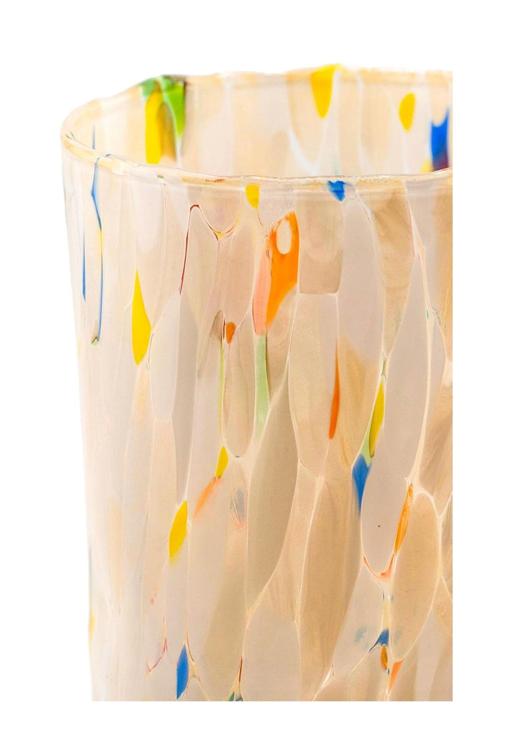 Murano Drinking Glass | Certified Murano Glass | Made in Italy | Water Glass | Collection Eleganza